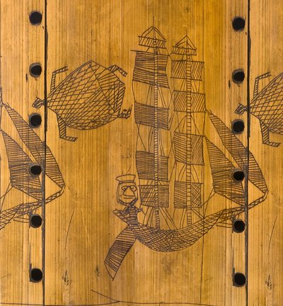 Flauto (bambù) da Kanak culture